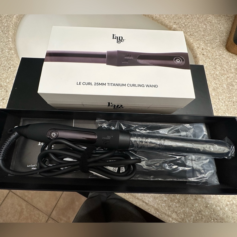 L’ange Le Curl Titanium Curling Wand 25mm
